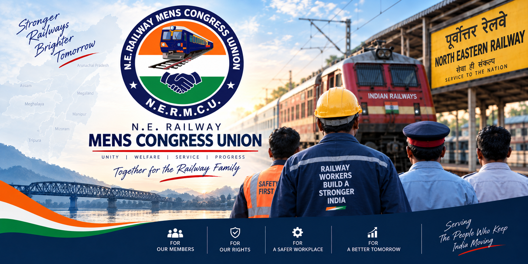 About N.E. Railway Men’s Congress Union